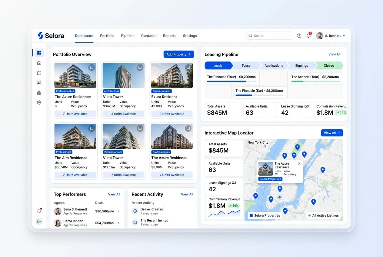 Real Estate CRM Platform preview